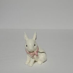 White Bunny Trinket Box